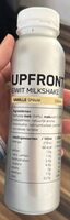 UPFRONT EIWIT MILKSHAKE VANILLE SMAAK ingr