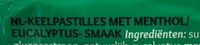 Menthol eucalyptus