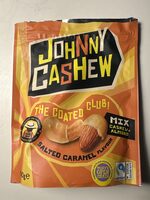 The coated club! Salted caramel flavour. Mix cashew + almond