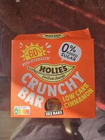 Holie\'s Crunchy Bar Protein Peanut 6 x 20g