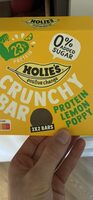 Crunchy Protein Lemon Poppy Bar
