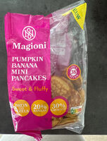 Magioni Pumpkin banana mini pancakes