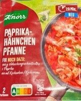 Paprika Hähnchen Pfanne
