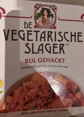 DE VEGETARISCHE SLAGER TM RUL GEHACKT plantaardig