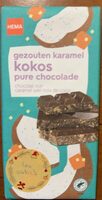 Chocolat noir, caramel, salé, noix de coco