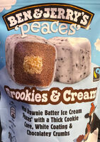 Bookies & Cream Peaces