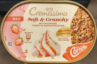 Soft & crunchy Cornetto Erdbeere