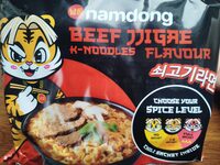 Beef Jjigae k-noodles