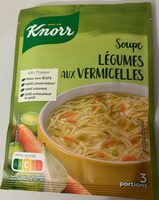 Soupe légumes aux vermicelles