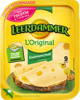 Leerdammer original 9 tranches offre gourmande 225g