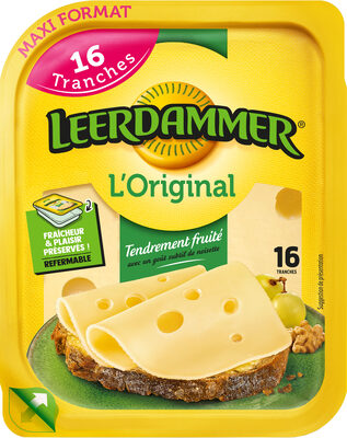 Leerdammer original 16 tranches 400g