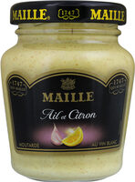 Maille Moutarde Ail et Citron 108g