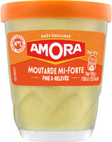 Amora Moutarde Mi-Forte Verre 140g