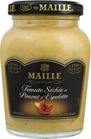 Maille Moutarde Tomate Séchée et Piment d'Espelette 215g