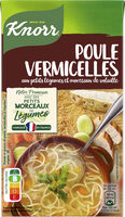 KNORR Soupe Liquide Poule Vermicelles 1L