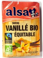 Sucre vanillé bio équitable sucre de canne