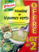 Mouliné de légumes verts (Lot de 2)