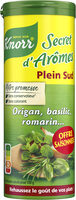Knorr Secret d'Arômes Assaisonnement en Poudre Plein Sud Tube 60g