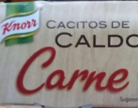 Caldo de carne en cacitos pack 4 tarrinas 112 g