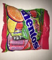 Mini mentos fruit mix
