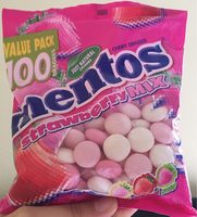 Mentos strawberry mix