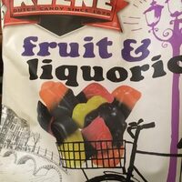 Liquorice fruit sweets