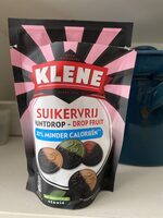 Klene Suikervrij muntdrop drop fruit