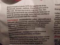 Zakgeld Zoet & Zout