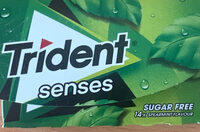 Trident senses spearmint flavor