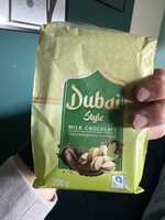 Dubai Style MILK CHOCOLATE Filled with pistache an