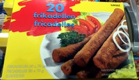 20 fricadelles surgelées