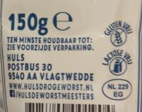 Grunneger Metworst met kruidnagel