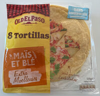 8 Tortillas Maïs et Blé Extra Moelleuses