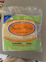 Enriched wheat large tortillas