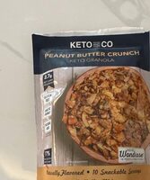 Peanut Butter Crunch Keto Granola