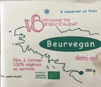 Beurre Vegan demi-sel
