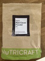 Organic raw cacao powder