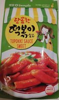 Topokki sauce sweet