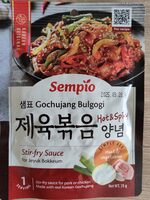 Gochujang bulgogi stir-fry sauce