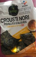 Crousti nori Feuille d'algue