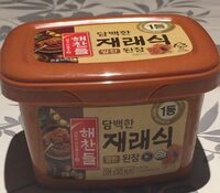 담백한 재래식 알찬 된장