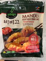 Mandu Vegetable Dumplings - Kimchi Flavored — Bibigo