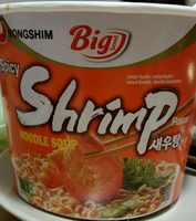 Spicy shrimp noodle soup