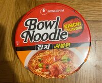 Bowl Noodle kimchi flavor