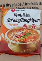 Ansung tang myun noodle