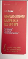 Korean red ginseng immune jelly