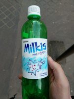 Lotte, Milkis, Refreshing Milk And Yogurt Flavor Soda Beverage, Milk And Yogurt