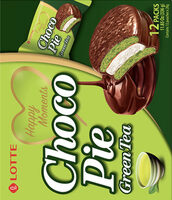 Lotte Choco pies (green tea)
