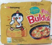 Hot Chicken Flavour Ramen Noodles Cheese Flavour