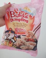Buldak carbonara dumpling